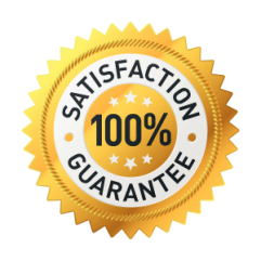 100% satisfaction guarantee